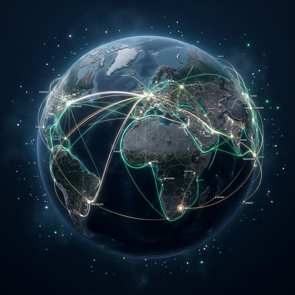 Animated Global Map